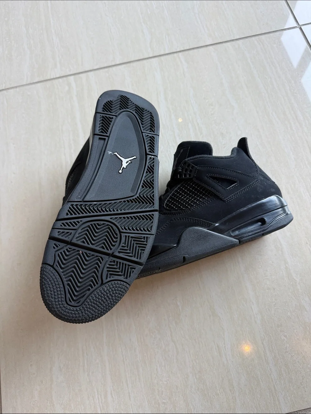 2020 Air Jordan 4 Retro ‘Black Cat’ Size 9